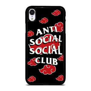 AKATSUKI ANTI SOCIAL SOCIAL CLUB iPhone XR Case Cover AKATSUKI ANTI SOCIAL SOCIAL CLUB iPhone XR Case Cover