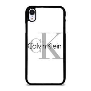 CALVIN KLEIN WHITE LOGO iPhone XR Case Cover CALVIN KLEIN WHITE LOGO iPhone XR Case Cover