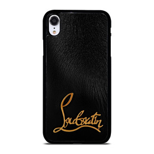 CHRISTAN LOUBOUTIN BLACK iPhone XR Case Cover