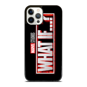 MARVEL WHAT IF MOVIES LOGO iPhone 12 Pro Case Cover MARVEL WHAT IF MOVIES LOGO iPhone 12 Pro Case Cover