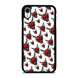 HELLFIRE CLUB STRANGER THINGS PATTERN iPhone XR Case Cover HELLFIRE CLUB STRANGER THINGS PATTERN iPhone XR Case Cover