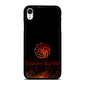 HOUSE OF THE DRAGON FIRE AND BLOOD iPhone XR Case Cover HOUSE OF THE DRAGON FIRE AND BLOOD iPhone XR Case Cover