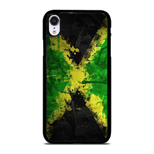 JAMAICAN FLAG SPLASH iPhone XR Case Cover JAMAICAN FLAG SPLASH iPhone XR Case Cover