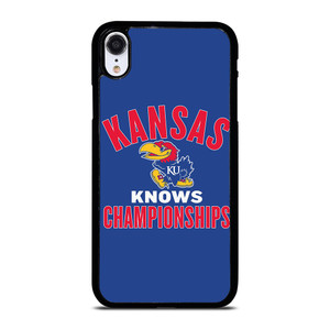 KANSAS JAYHAWKS BASKETBALL CHAMPIONS iPhone XR Case Cover
