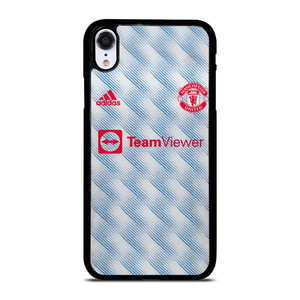 MANCHESTER UNITED 2021 AWAY JERSEY iPhone XR Case Cover MANCHESTER UNITED 2021 AWAY JERSEY iPhone XR Case Cover