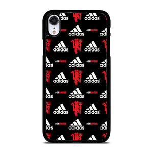 MANCHESTER UNITED ADIDAS PATTERN iPhone XR Case Cover