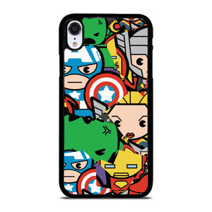 MARVEL COMIC CHARACTERS COLLAGE iPhone XR Case Cover MARVEL COMIC CHARACTERS COLLAGE iPhone XR Case Cover