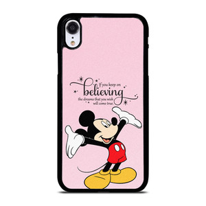 MICKEY MOUSE DISNEY QUOTES iPhone XR Case Cover
