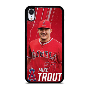 MIKE TROUT LOS ANGELES ANGELS BASEBALL 2 iPhone XR Case Cover