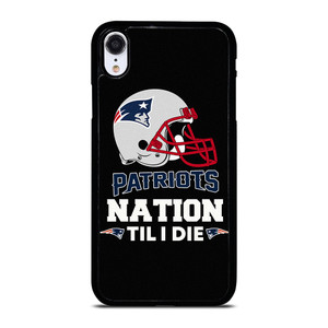 NEW ENGLAND PATRIOTS TIL I DIE iPhone XR Case Cover