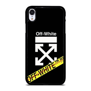 OFF WHITE YELLOW LABEL iPhone XR Case Cover OFF WHITE YELLOW LABEL iPhone XR Case Cover