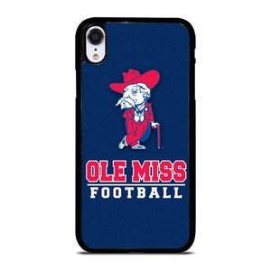 OLE MISS FOOTBALL LOGO iPhone XR Case Cover