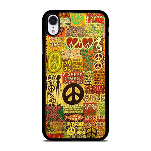 PEACE TAPESTRY PATTERN iPhone XR Case Cover