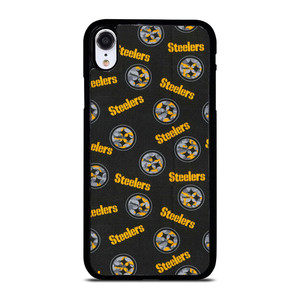 PITTSBURGH STEELERS FOOTBALL PATTERN iPhone XR Case Cover