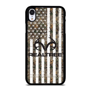 REALTREE AMERICAN FLAG LOGO iPhone XR Case Cover REALTREE AMERICAN FLAG LOGO iPhone XR Case Cover