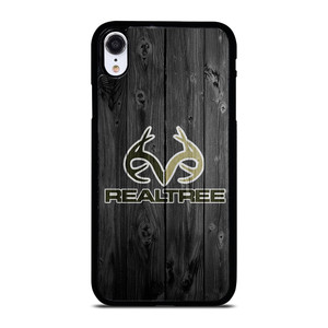 REALTREE WOODEN LOGO iPhone XR Case Cover