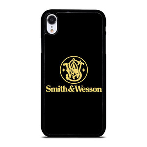 SMITH AND WESSON PISTOLS LOGO iPhone XR Case Cover SMITH AND WESSON PISTOLS LOGO iPhone XR Case Cover