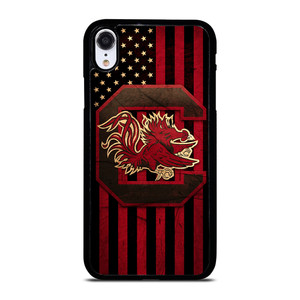 SOUTH CAROLINA GAMECOCKS FOOTBALL FLAG iPhone XR Case Cover