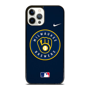 MILWAUKEE BREWERS MLB BASEBALL NIKE iPhone 12 Pro Case Cover MILWAUKEE BREWERS MLB BASEBALL NIKE iPhone 12 Pro Case Cover