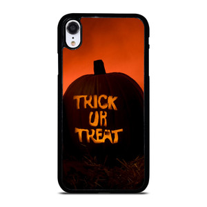 TRICK OR TREAT HALLOWEEN PUMPKIN iPhone XR Case Cover