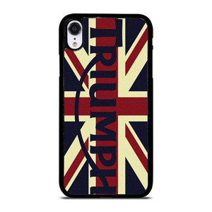 TRIUMPH MOTORCYCLES UNION JACK 2 iPhone XR Case Cover