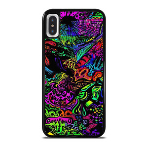 ALICE IN WONDERLAND TRIPPY PSYCHEDELIC iPhone X / XS Case Cover