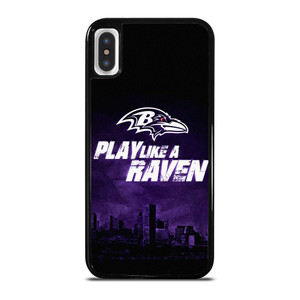 BALTIMORE RAVENS WORD iPhone X / XS Case Cover