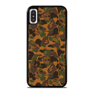 BAPE X MCM WORLDWIDE iPhone X / XS Case Cover