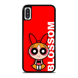 BLOSSOM THE POWERPUFF GIRLS CARTOON iPhone X / XS Case Cover
