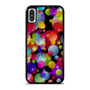 COLURFUL BUBBLES PATTERN iPhone X / XS Case Cover