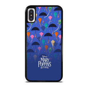 DISNEY MARY POPPINS PATTERN iPhone X / XS Case Cover