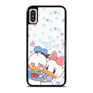 DONALD LOVE DAISY DUCK CUTE iPhone X / XS Case Cover