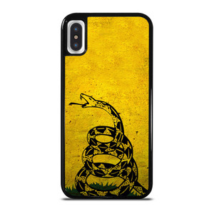 DONT TREAD ON ME GOLD iPhone X / XS Case Cover