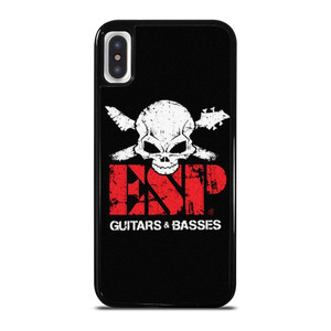 ESP GUITARS AND BASSES LOGO iPhone X / XS Case Cover