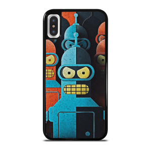 FUTURAMA BENDER ART iPhone X / XS Case Cover