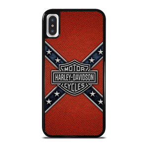 HARLEY DAVIDSON CONFEDERATE SIGN iPhone X / XS Case Cover HARLEY DAVIDSON CONFEDERATE SIGN iPhone X / XS Case Cover