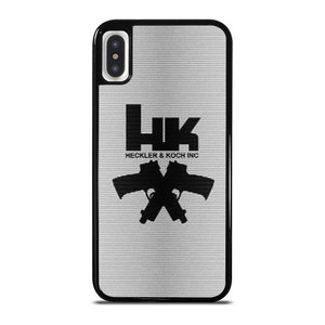 HECKLER AND KOCH PISTOLS LOGO iPhone X / XS Case Cover