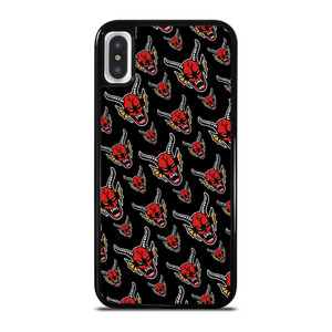 HELLFIRE CLUB STRANGER THINGS PATTERN 2 iPhone X / XS Case Cover