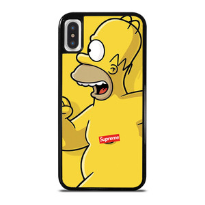 HOMER SIMPSONS CENSORED SUPREME iPhone X / XS Case Cover HOMER SIMPSONS CENSORED SUPREME iPhone X / XS Case Cover