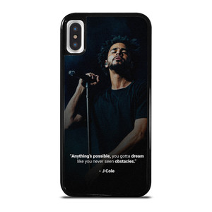 J COLE RAPPER QUOTES iPhone X / XS Case Cover