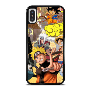 JAPANESE ANIME CROSSOVER iPhone X / XS Case Cover