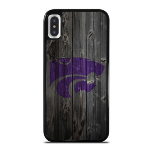 KANSAS CITY WILDCATS WOODEN LOGO iPhone X / XS Case Cover