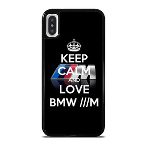KEEP CALM AND LOVE BMW M SERIES iPhone X / XS Case Cover KEEP CALM AND LOVE BMW M SERIES iPhone X / XS Case Cover