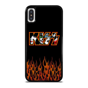 KISS ROCK BAND MEMBERS iPhone X / XS Case Cover KISS ROCK BAND MEMBERS iPhone X / XS Case Cover