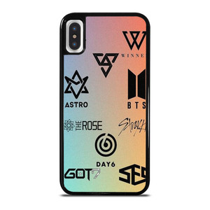 KPOP BAND LOGO iPhone X / XS Case Cover