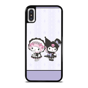 KUROMI AND MELODY ANIME iPhone X / XS Case Cover