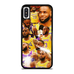 LEBRON JAMES LAKERS COLLAGE 2 iPhone X / XS Case Cover