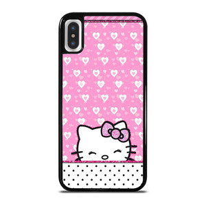 LOVELY HELLO KITTY iPhone X / XS Case Cover