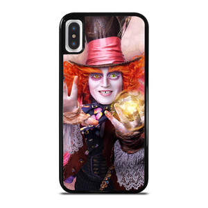 MAD HATTER ALICE IN WONDERLAND MOVIES 2 iPhone X / XS Case Cover