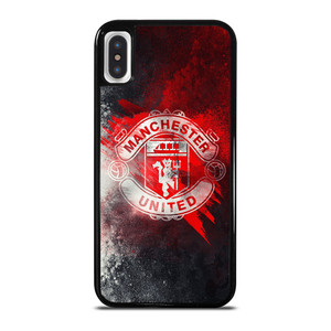 MANCHESTER UNITED FOOTBALL CLUB LOGO iPhone X / XS Case Cover